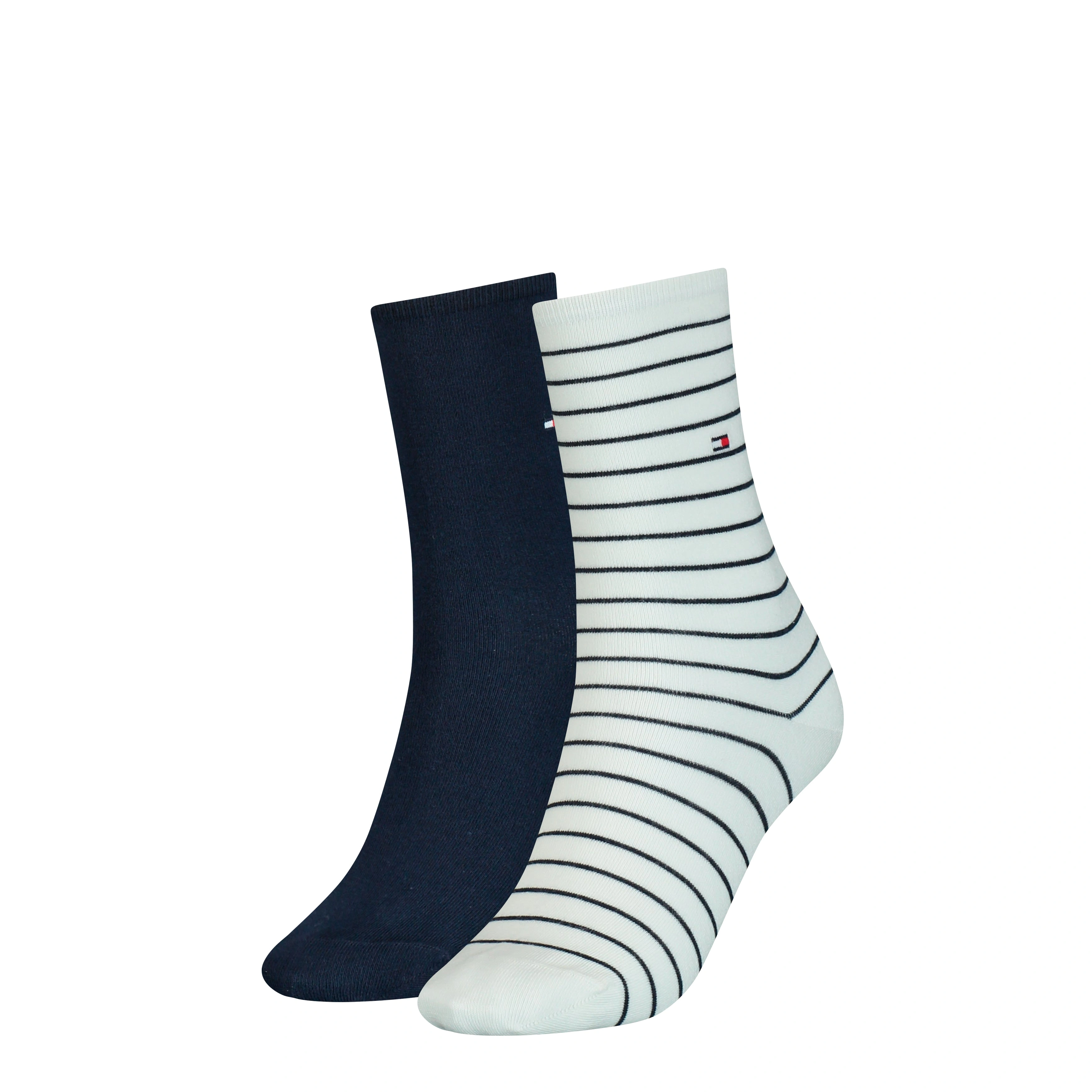 Tommy Hilfiger Women’s Striped Crew Socks – Classic Comfort & Style!